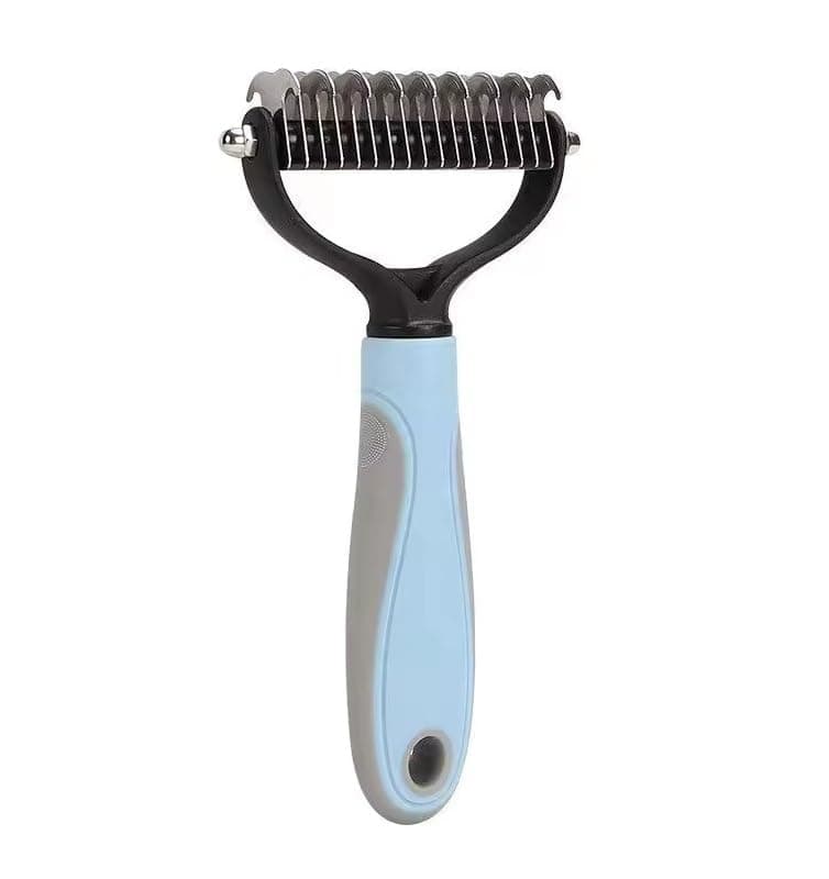 Pets Empire Dematting Comb for Dog and Cat, Pet Grooming Rake and Brushes for Large size Hair, Deshedding Tool Removes Loose Undercoat