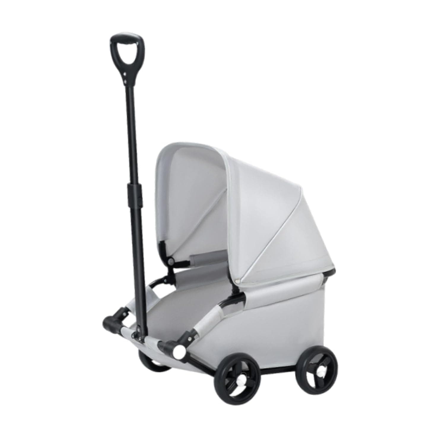 VELURA Foldable Dog Stroller Travel Carrier for Small Medium Dogs Cats Pet Stroller Light Gray|1 Dog Stroller|Strollers| Dog Supplies |Pet Supplies