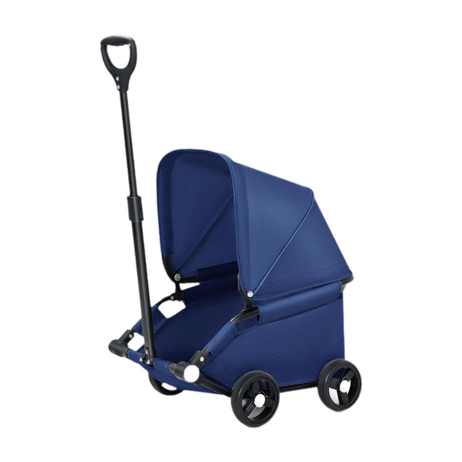 Calandis™ Foldable Dog Stroller Travel Carrier for Small Medium Dogs Cats Pet Stroller Dark Blue | Strollers | Dog Supplies | Pet Supplies