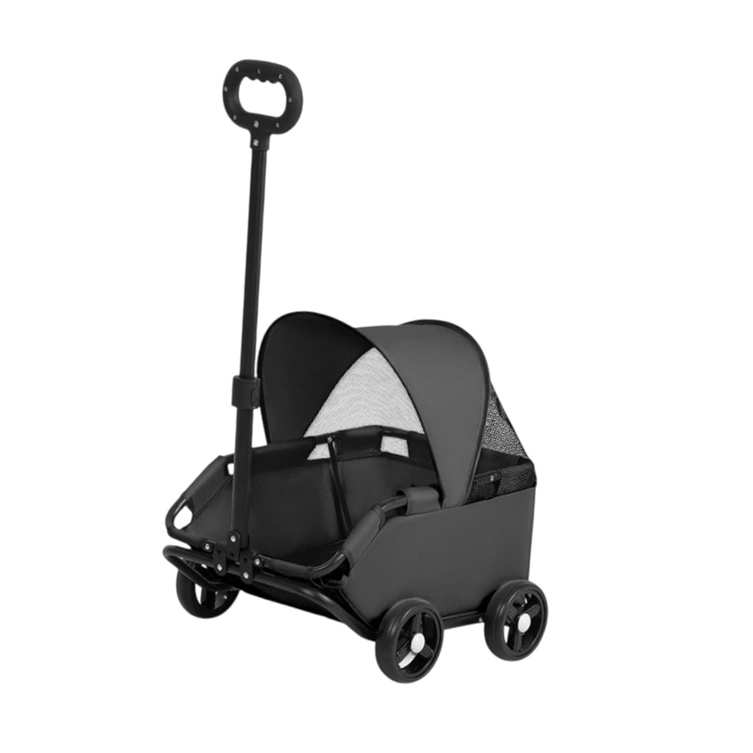 BNF®Pet Stroller Portable Dog Pram 4 Wheels Dog Stroller for Small Pet Cats Dogs Black|Pet Supplies | Dog Supplies | Strollers|1 Dog Stroller