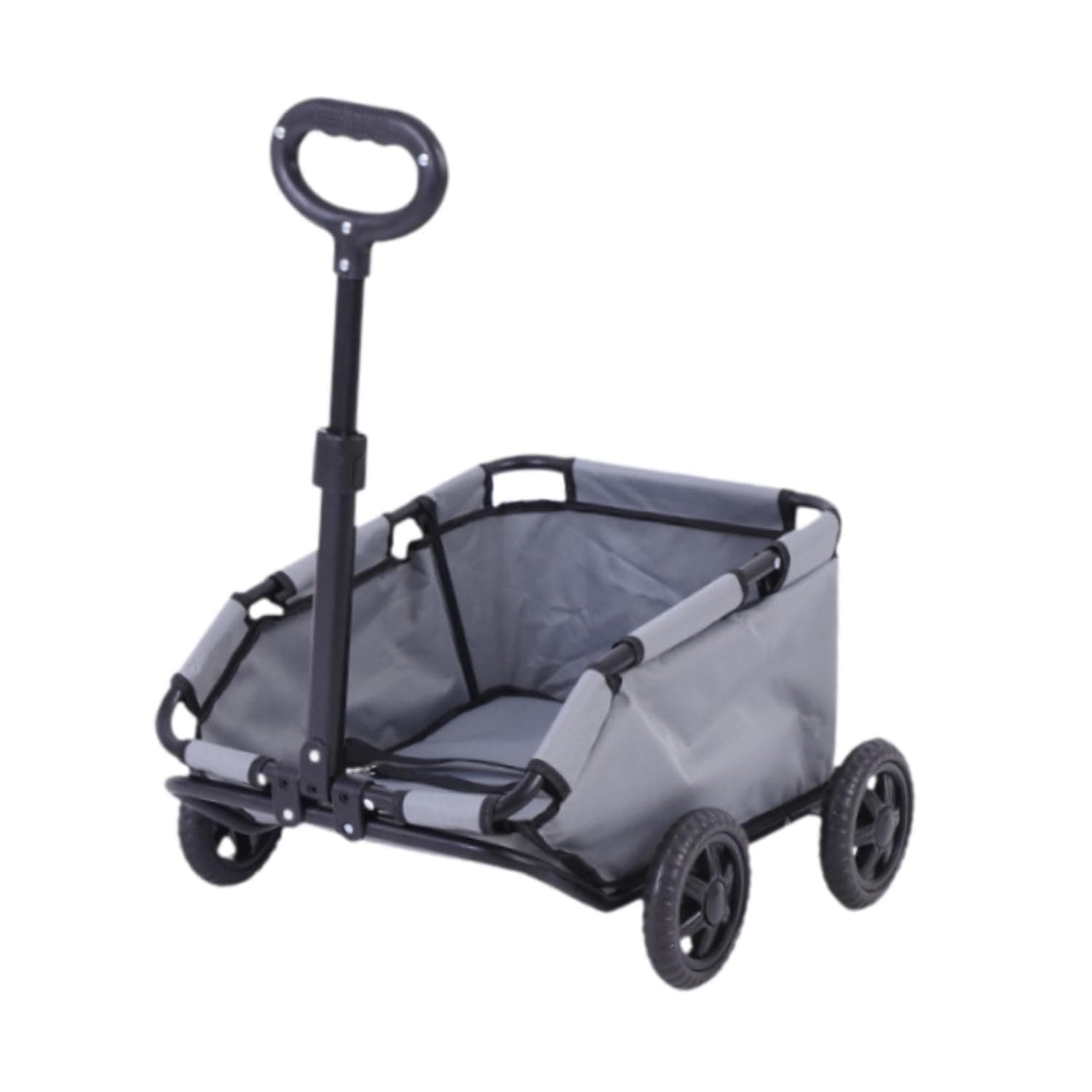 Club Bollywood®Dog Stroller Foldable with 4 Wheels Cat Carrier for Outdoor Shopping Walking Gray|Pet Supplies | Dog Supplies |1x Dog Stroller