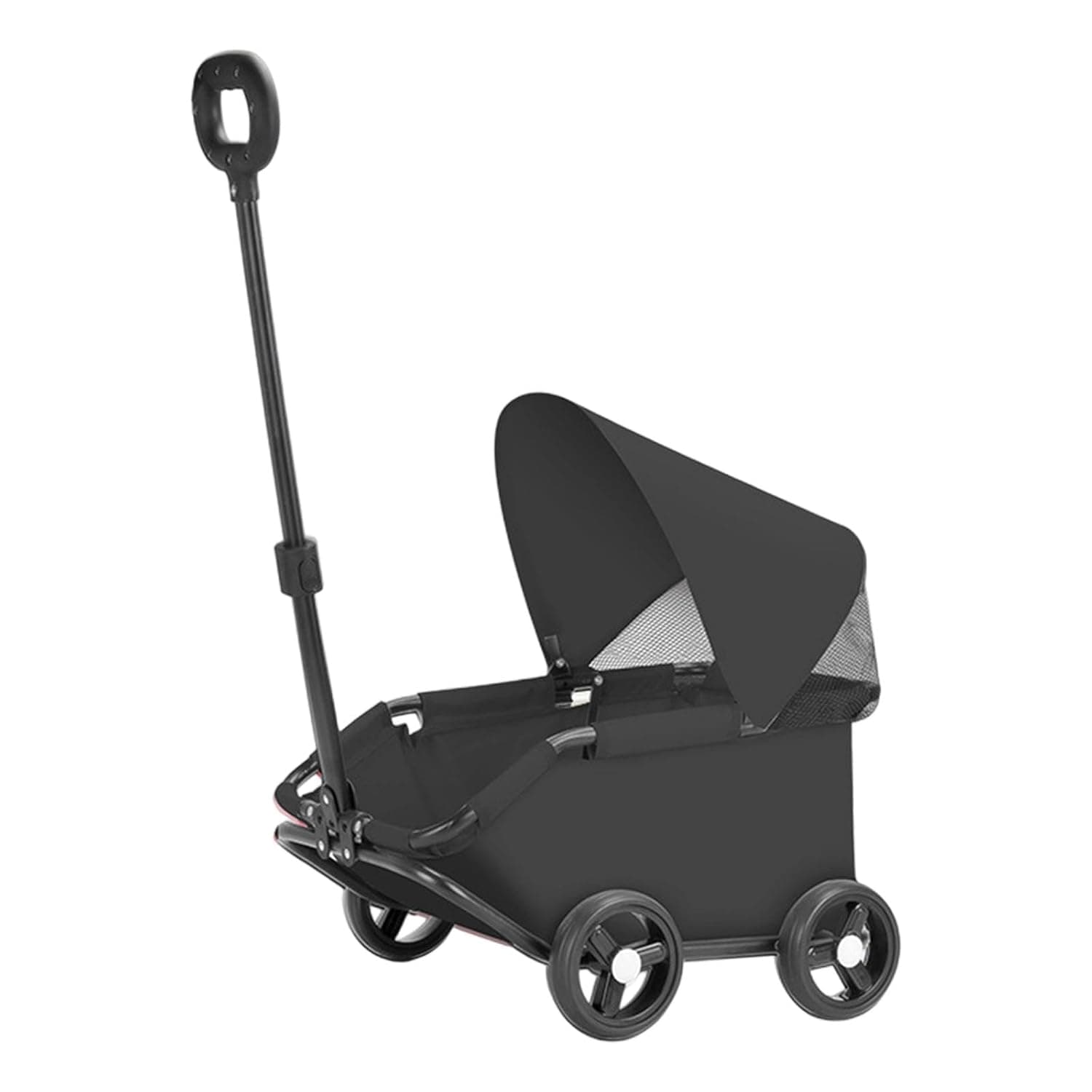 Pet Stroller Large Capacity Gifts Pet Carrier for Travelling Outdoor Walking Black|Strollers|Pet Supplies
