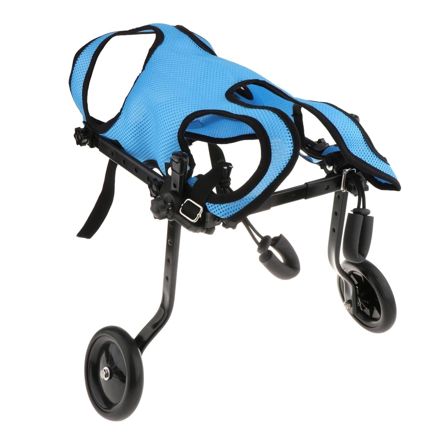 Dog Wheelchair for Back Legs Metal Dog Wheelchair Cart for Small Pets (Blue) XS|Pet Supplies|Pet Supplies|Pet Supplies|1 Dog Wheelchair