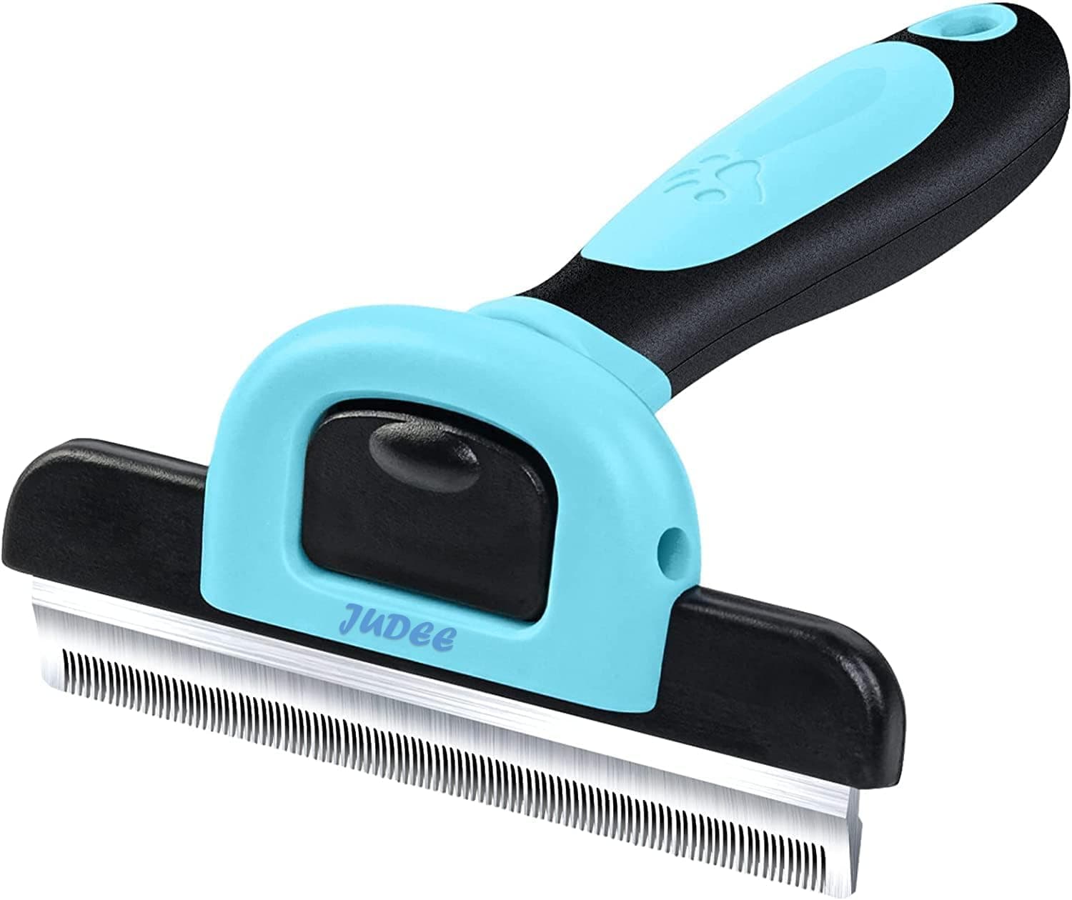 SILENCIO Pet Grooming De-Shedding Tool Brush for Dogs, Cats and Rabbits| Dog De-Shedding Comb for Short, Medium, and Long Hair All Breeds (Medium)