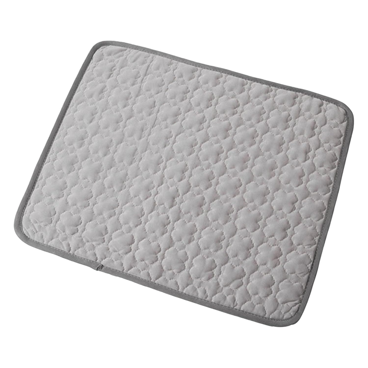 ATORSE™ Dog Self Cooling Mat Summer Washable Mattress for Heat Relief Grey