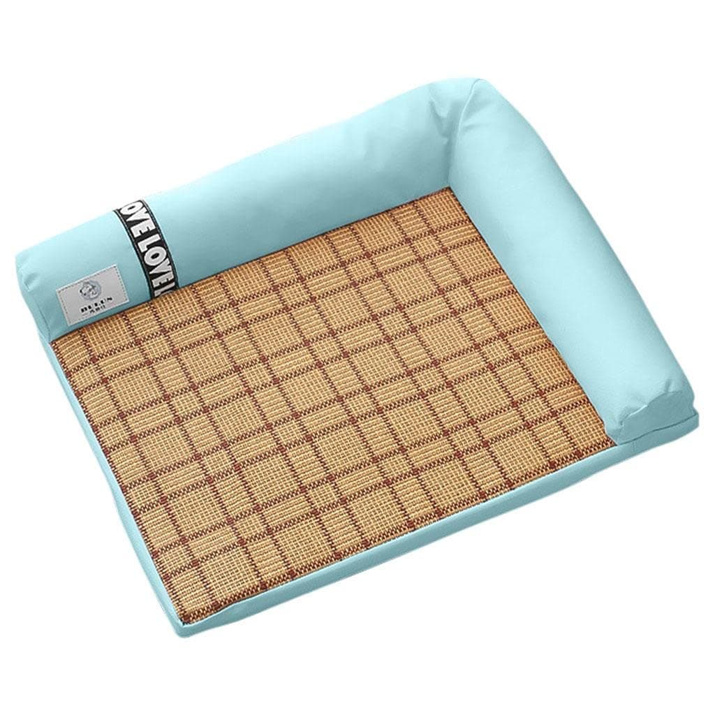 ATORSE™ Summer Dog Cooling Mat Pets Sleeping Pad Kennel Cool Blanket Rectangle M