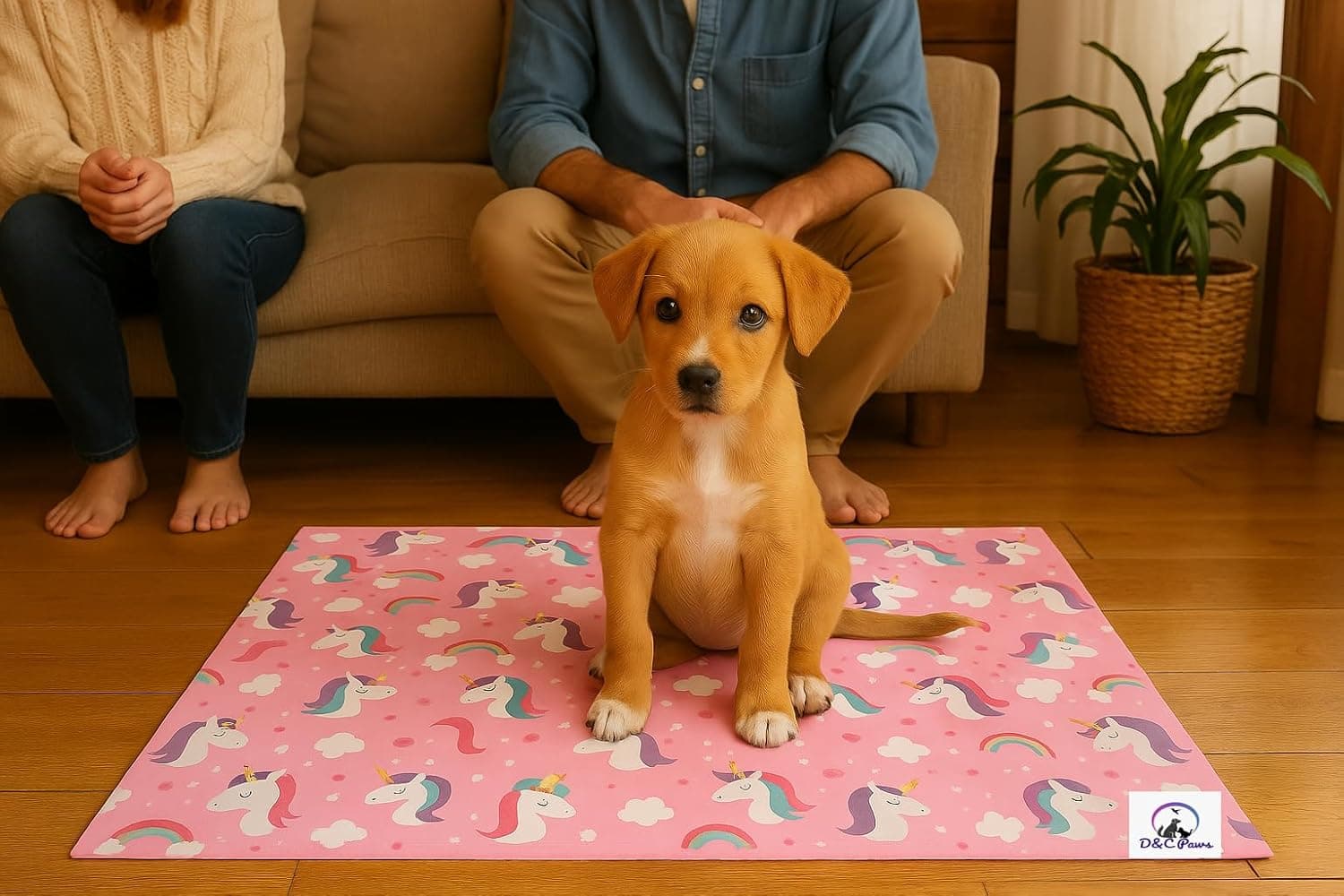 D&C PAWS Pet Cooling Mat - 86 x 66 CM Ice Silk Cooling Mat for Dogs & Cats, Comfort Soft Heat Relief Pressure Blanket, Car Seats, Beds for Summer,Purple & Pink