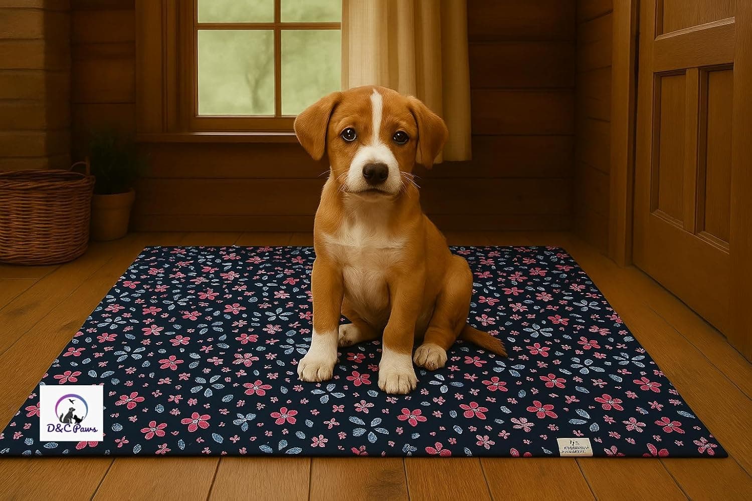 D&C PAWS Pet Cooling Mat - 71 x 55 CM Ice Silk Cooling Mat for Dogs & Cats, Comfort Soft Heat Relief Pressure Blanket, Car Seats, Beds for Summers.,Multi Color