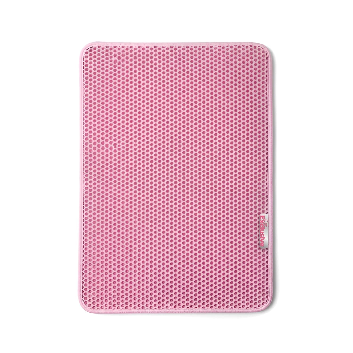 Cat Exclusive Double Layer Litter Mat 60x40 cm, Open Edge Design, Waterproof EVA Material, Durable & Washable, Litter Trapping Mat for Litter Box & Tray