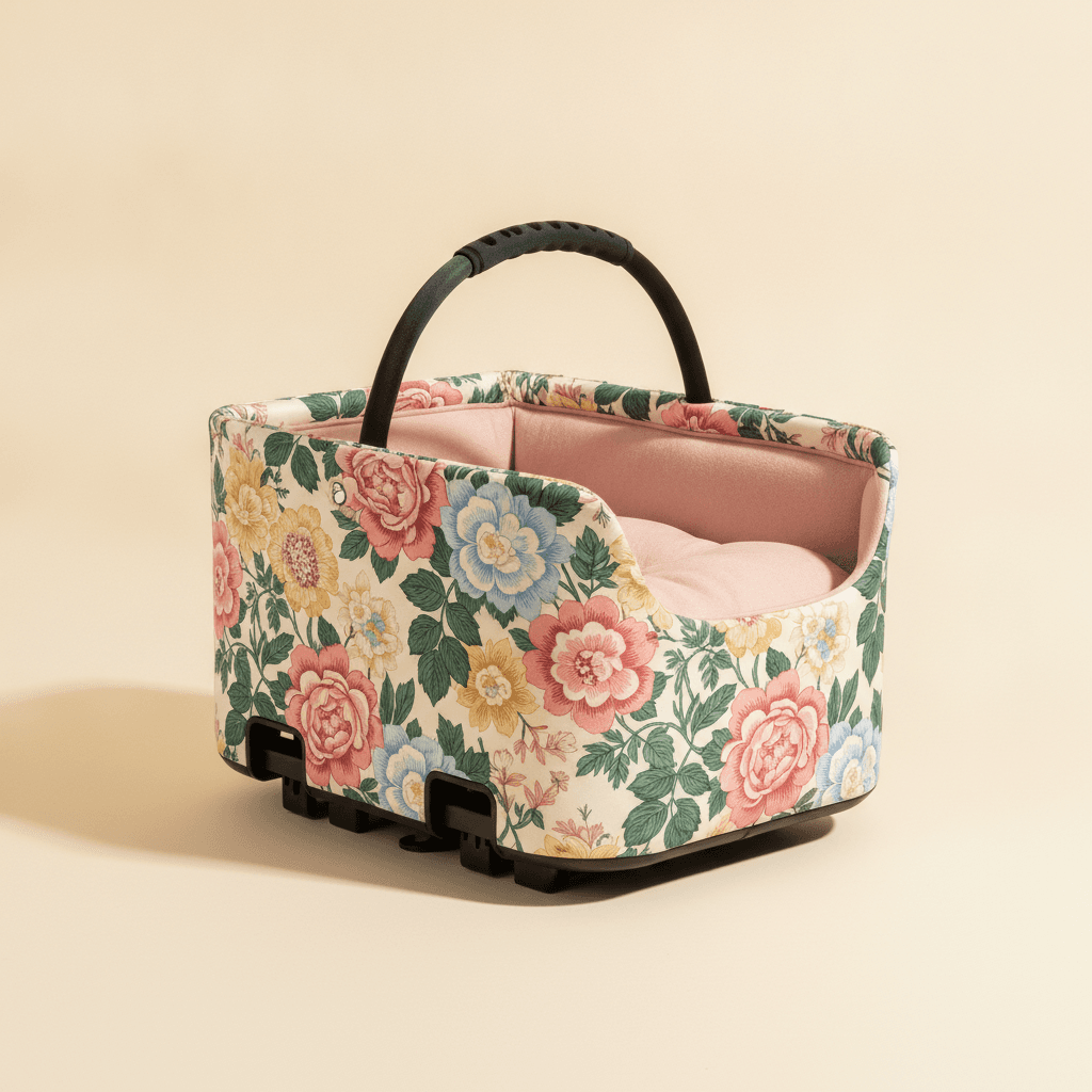 Vetreska Flora Car Seat Pet Carrier - Safety + Style